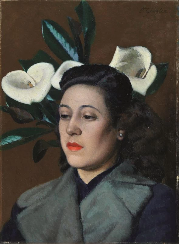 Ritratto di signora con calle